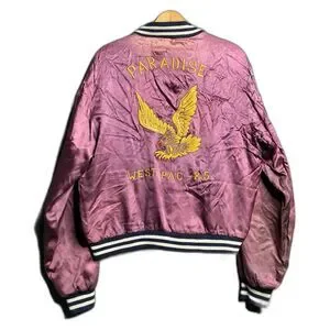 【VINTAGE】80's SOUVENIR JACKET 80's Vintage Korea Souvenir Sukajan Bomber Jacket | eBay
